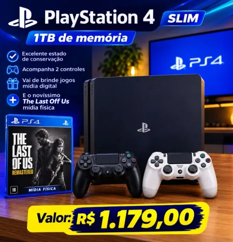 Playstation 4 Slin 1TB