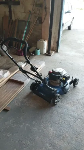 Cortador de grama a gasolina