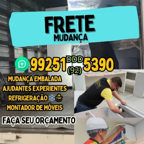 Frete mudança viagens Tbem na promoção 
