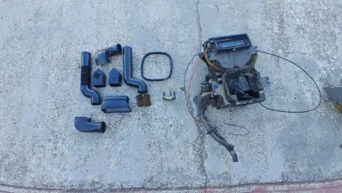Caixa de Ar Quente e Dutos Gol Quadrado Original VW/Audi