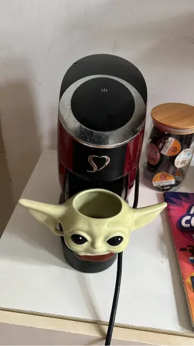 Cafeteira touch 3 corações 