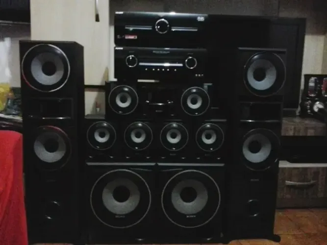 Home theater Sony completo e funcionando tudo