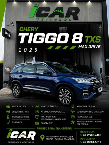 Chery Tiggo 8 MAX Drive 1.6 Turbo Aut. 2025