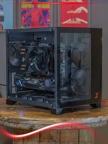PC Gamer Ryzen 5 5500, 16GB, NVMe 512GB, GTX 1660 Super, Gabinete DT3, Fonte 450W