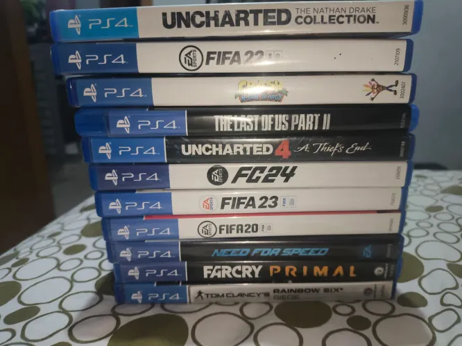 Jogos de ps4 usados aceito troca