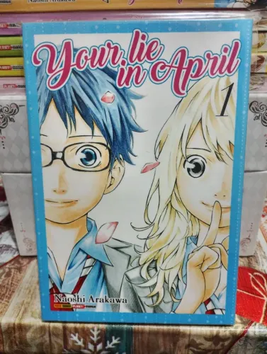 Mangá - Your Lie in April - Box - Volumes 01 ao 11 (Editora Panini)