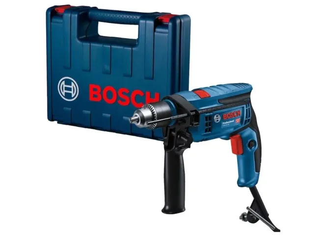 Furadeira bosch 750w + maleta 110v