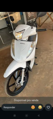 Honda Biz branca 125