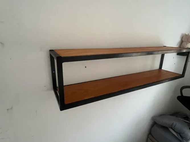 MESA + PRATELEIRA INDUSTRIAL 