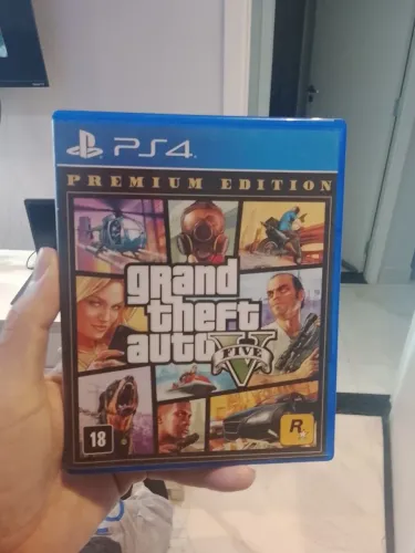 Jogo PS4/PS5 GTA 5 Novo de Loja Zerado