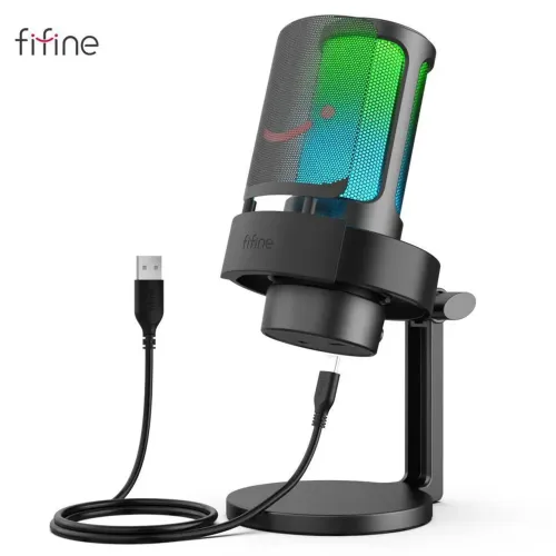 Microfone Fifine A8 Ampligame Para Lives (Original e Lacrado)