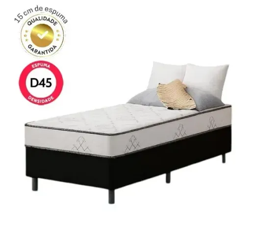 Cama acoplada de 15cm de solteiro (confortavel)