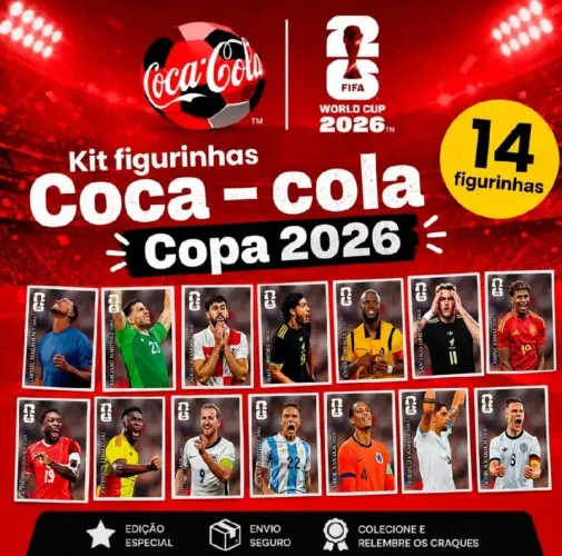 FIGURINHAS COCA-COLA