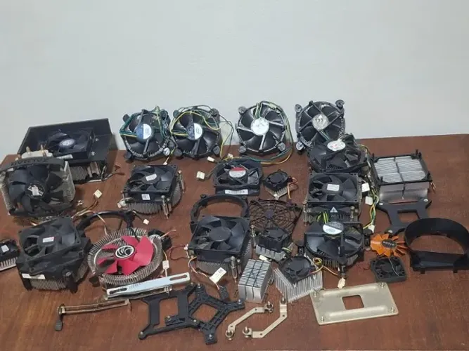 Kit diversos Coolers Intel, AMD, Dell, universais, etc