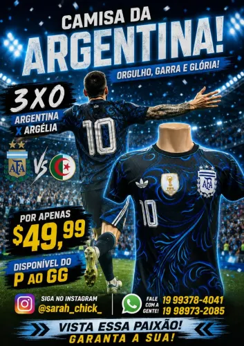 Camisa Argentina 