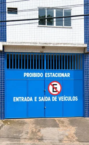 Portão 100% galvanizado