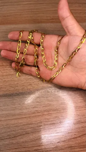 Colar ouro 18k JOIA SEM USO LINDA