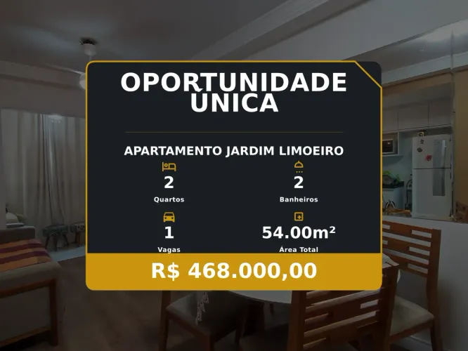 Exclusivo Apartamento em Jardim Limoeiro: Conforto e Praticidade ao Seu Alcance!