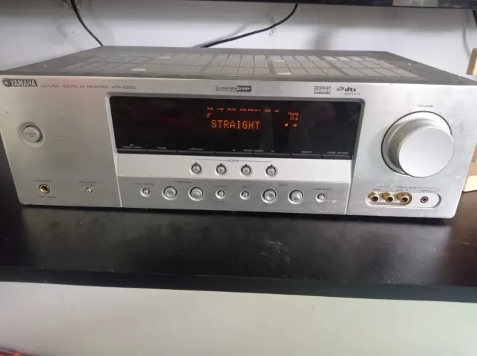Receiver Yamaha HTR-6030 - Home Theater 5.1 - Dolby Digital / DTS