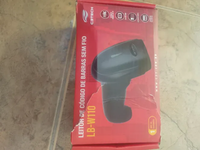 Leitor De Código De Barras S/fio Lb-w110bk C3tech