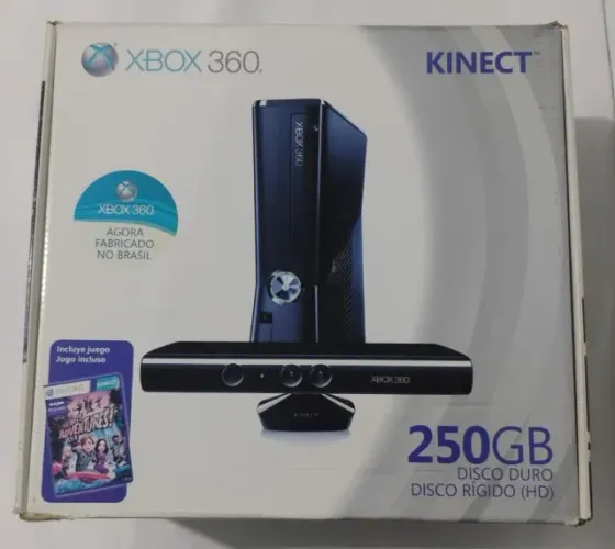 Caixa com berços Xbox 360 Slim