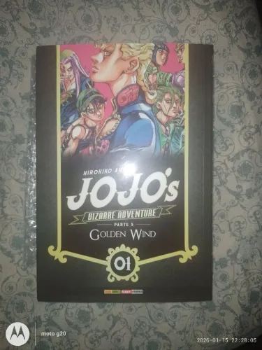 Mangá Jojo Golden wind volume 1 perfeito estado