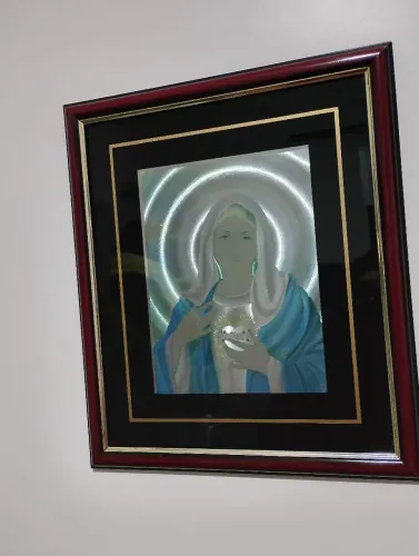 Relíquia anos 90 quadro holográfico.