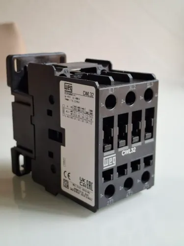 Contator Tripolar Weg Cwl32 32a Cwl32-00-30d23 220v