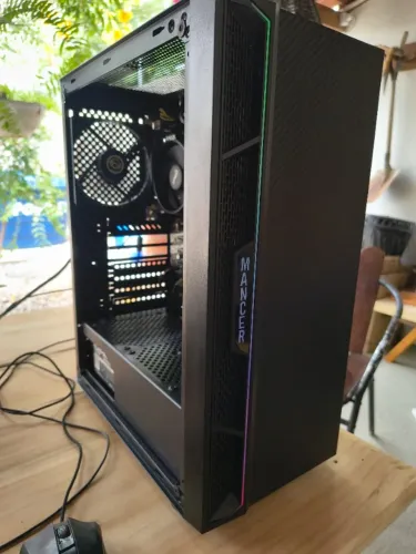 ? PC Gamer Ryzen 5 4600G - 16Gb de RAM - SSD 128Gb HD 512Gb - placa mãe A520M-P ALPHARD