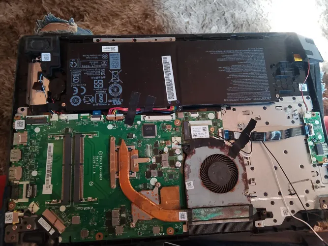 Vendo 2 placas mãe de notebook acer