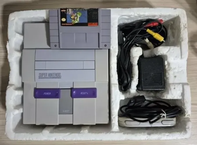 Super Nintendo 01 Som OFFBOARD - Famoso 4 pés de borracha