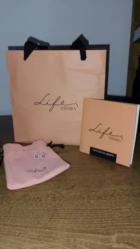 ? Brinco Life Estrela Prata Cravejado - Vivara ?