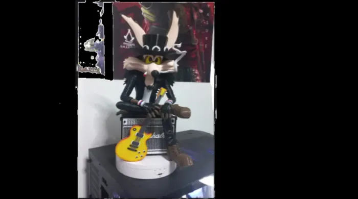 Action Figure Wile E. Coyote Slash Rockstar - Metal