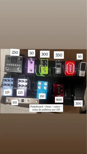 Pedalboard completo