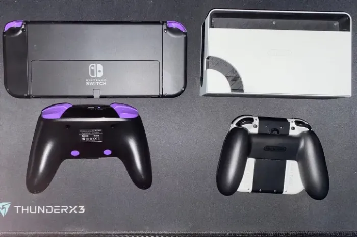 Nintendo Switch Oled (Usado, mas em bom estado) + Periféricos