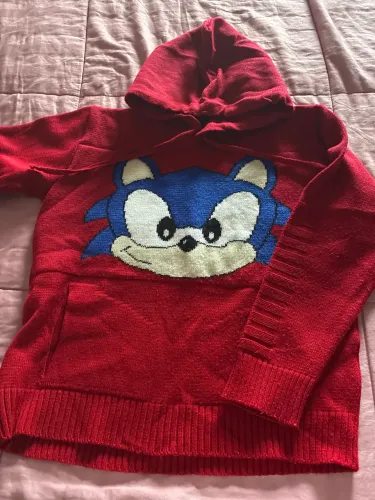 Malha infantil Sonic 
