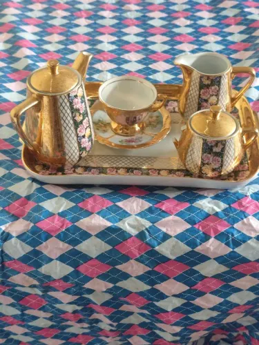 Conjunto porcelana arte Paraná Antigo
