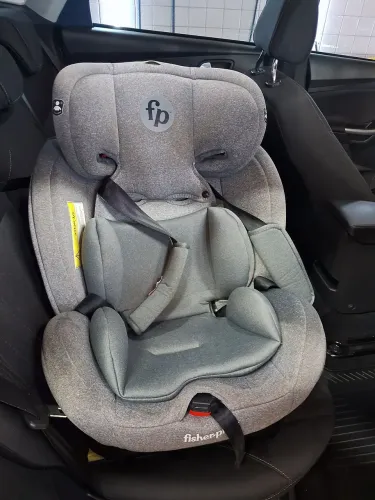 Cadeira infantil para carro Fisher-Price Snugfix 360º cinza