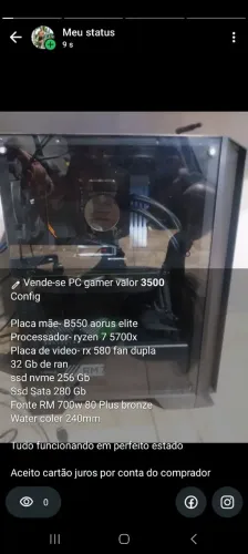 Vende-se PC gamer