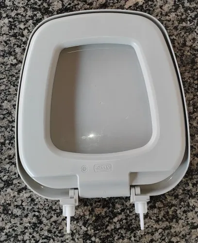 Tampa & assento de vaso sanitário almofadado Durín