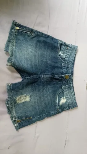 Short infantil jeans