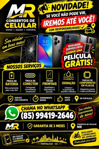 Manutenção e concerto de celulares