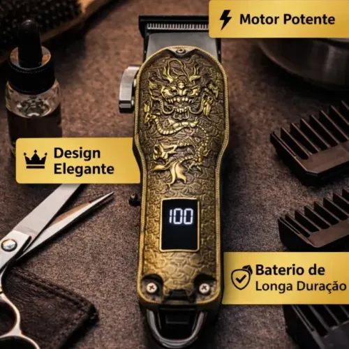 Máquina De Corte Profissional Sem Fio Potente Com Display BM-C051