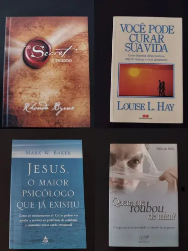 Kit 4 Livros em Ótimo estado de conservação