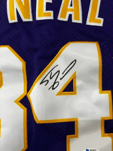 Camisa O?Neal nba autografada autêntica