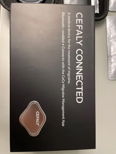 CEFALY Connected. Dispositivo de neuromodulação para tratamento e prevenção de enxaqueca