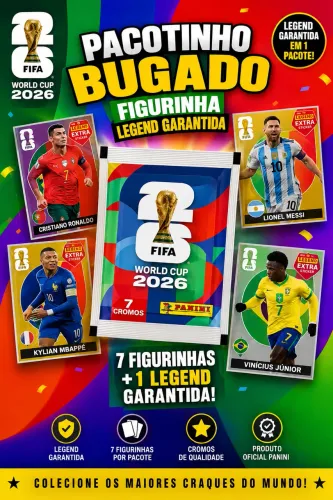 5 PACOTINHOS EXTRA LEGEND BUGADOS 2026