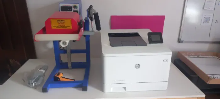Kit Transfer Laser Profissional: Impressora HP Color LaserJet M454dw + Giro Transfer
