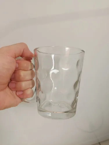 Conjunto de xícaras de vidro 250ml