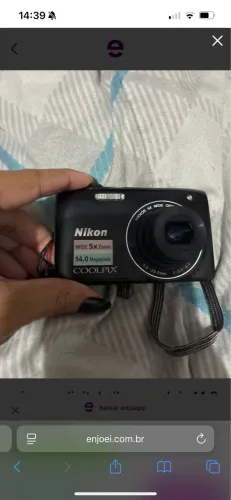 Câmera Nikon coolplix 14.0 megapixel
